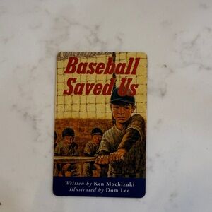 Baseball Saved Us yoto card